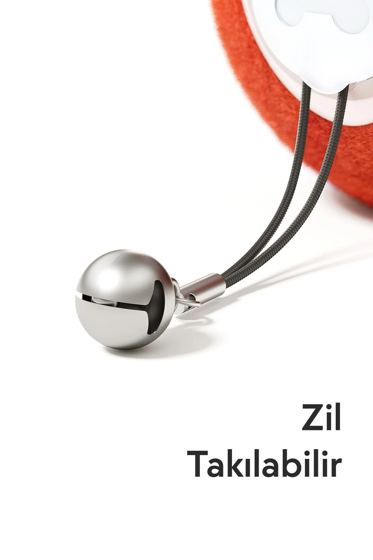 Wicked Ball M3 Kırmızı (CWQ02-R)| Şarjlı, Işıklı ve Sessiz İnteraktif Kedi Oyuncağı