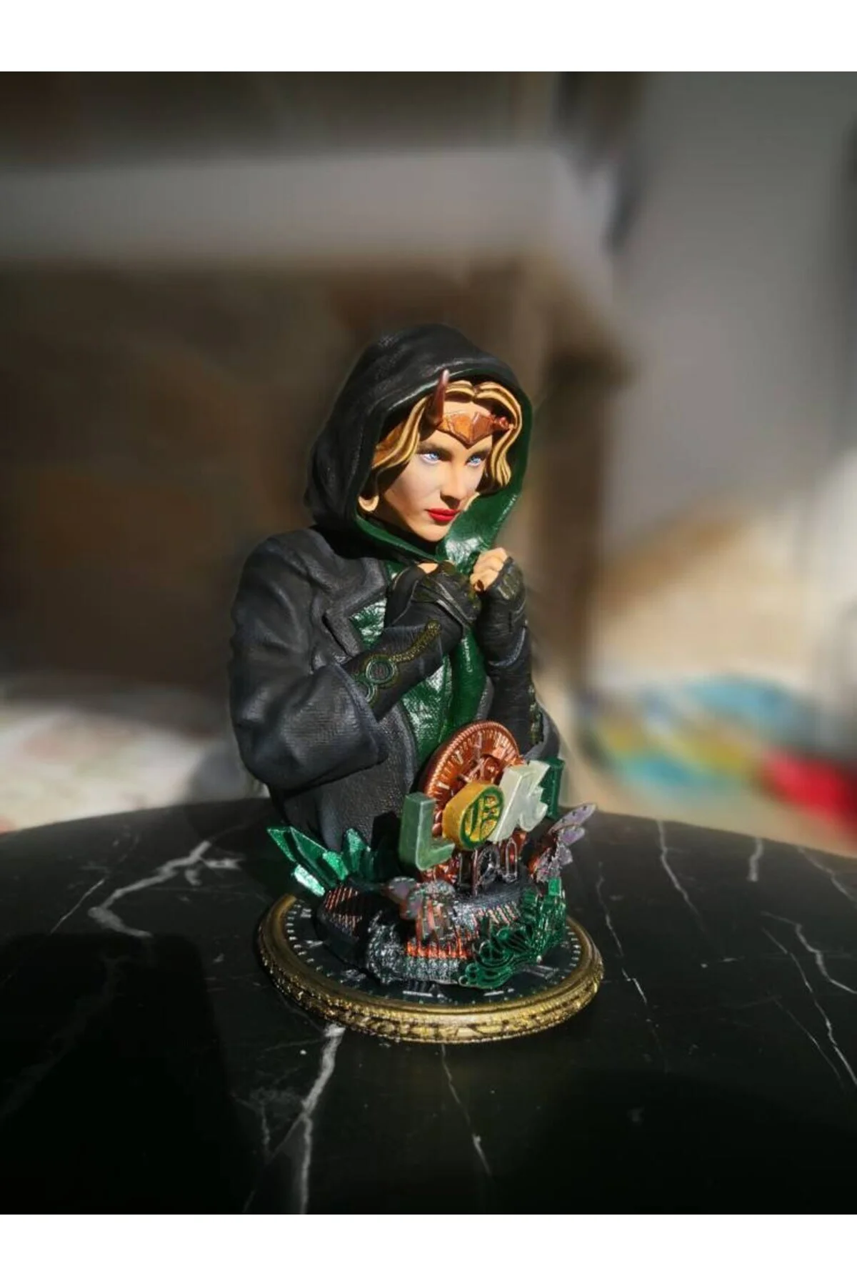 Wicked Marvel Sylvie Büst Marvel Sylvie Laufeydottir Büst Büyük Boy 20CM