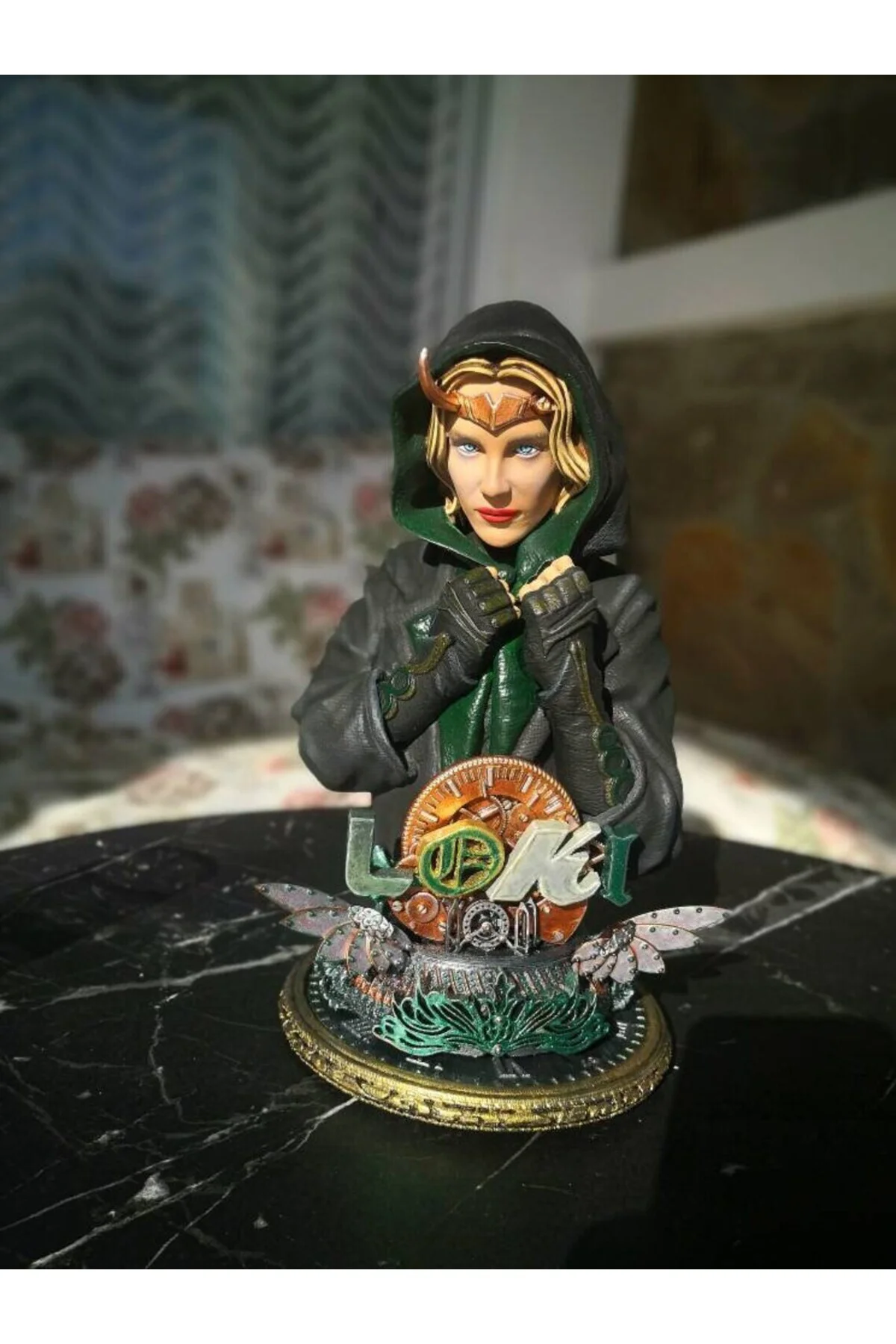 Wicked Marvel Sylvie Büst Marvel Sylvie Laufeydottir Büst Büyük Boy 20CM