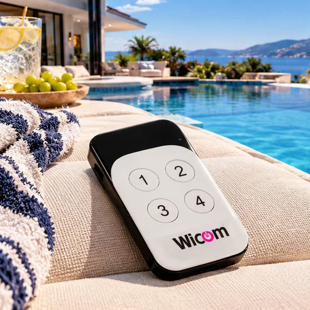 Wicom Beyaz Akıllı Kumanda 434 Mhz Wicom Beyaz Akıllı Kumanda 434 Mhz