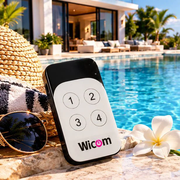 Wicom Beyaz Akıllı Kumanda 434 Mhz Wicom Beyaz Akıllı Kumanda 434 Mhz