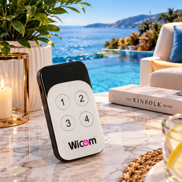 Wicom Beyaz Akıllı Kumanda 434 Mhz Wicom Beyaz Akıllı Kumanda 434 Mhz
