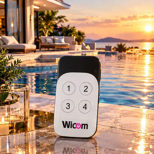 Wicom Beyaz Akıllı Kumanda 434 Mhz Wicom Beyaz Akıllı Kumanda 434 Mhz