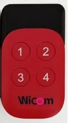 Wicom Kırmızı Akıllı Kumanda 434 Mhz