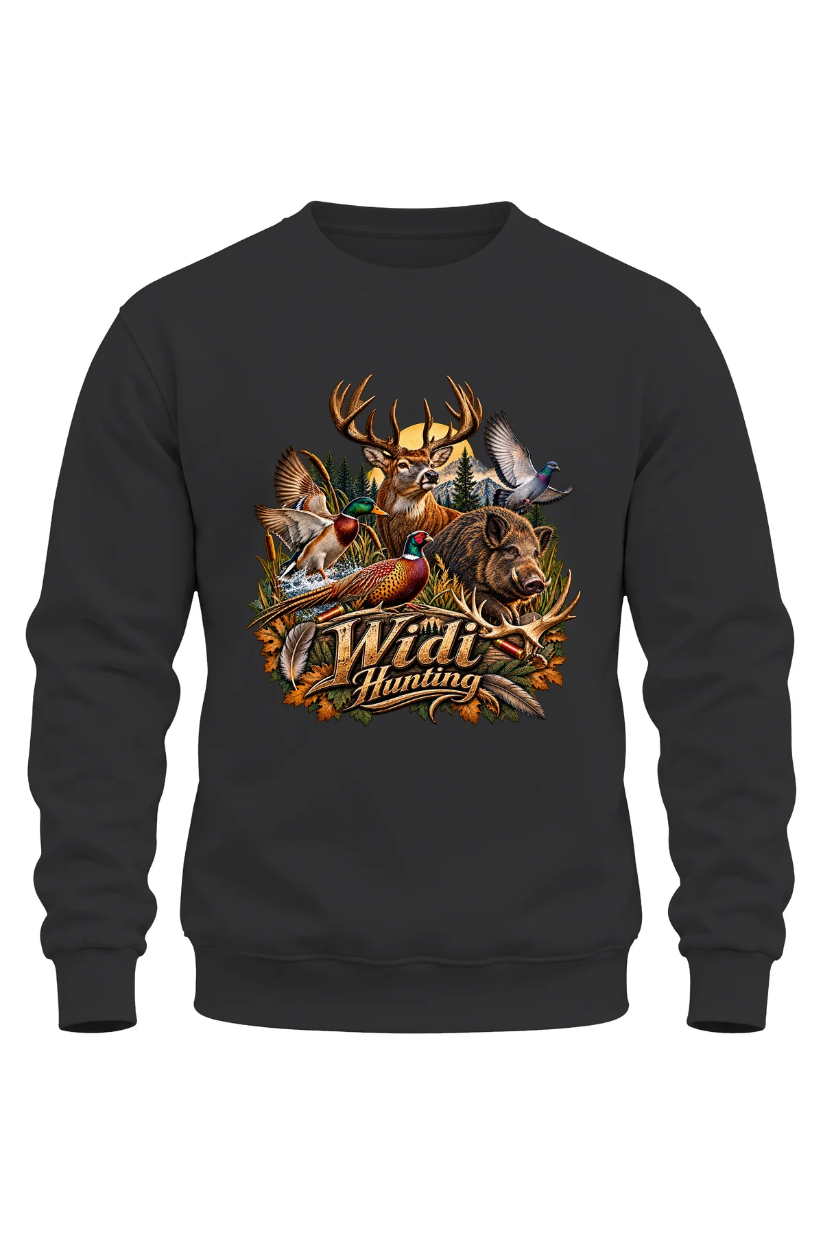 Widi Hunting Av Hayvanları Baskılı Sweatshirt – Avcılık ve Outdoor Tasarım Widi Hunting Av Hayvanları Baskılı Sweatshirt – Avcılık ve Outdoor Tasarım