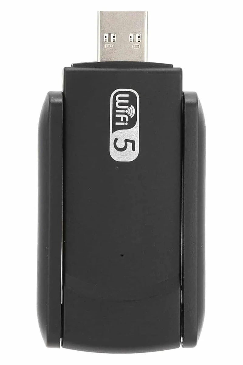 Wifi Adaptörü Bt5.0 Çift Bantlı Çift Anten - USB 3.0 Kablosuz Bağlantı ve Yüksek Hız