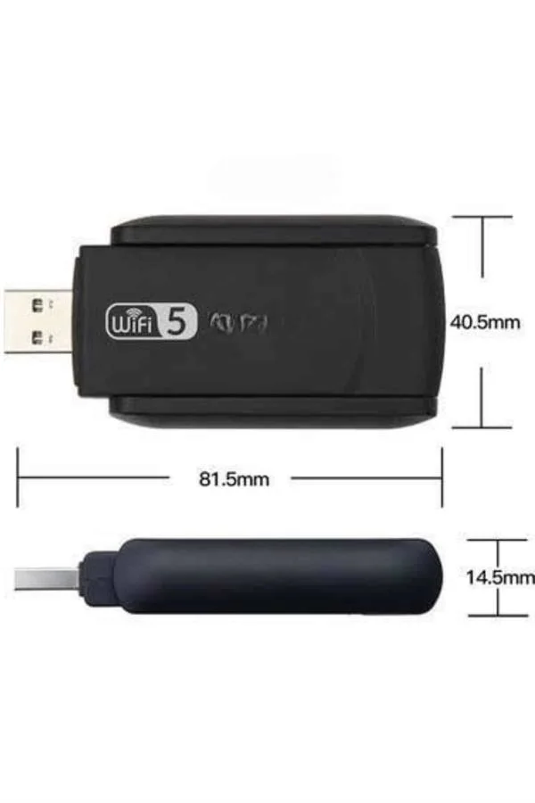 Wifi Alıcı Dual Band Usb 3.0 Adaptör Kablosuz Windows 7/8/10/11 Fiyatı, Yorumları ve Özellikleri