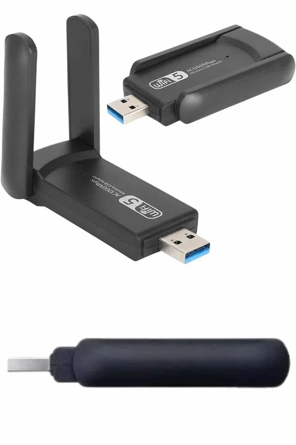 Wifi Alıcı Dual Band Usb 3.0 Adaptör Kablosuz Windows 7/8/10/11 Fiyatı, Yorumları ve Özellikleri