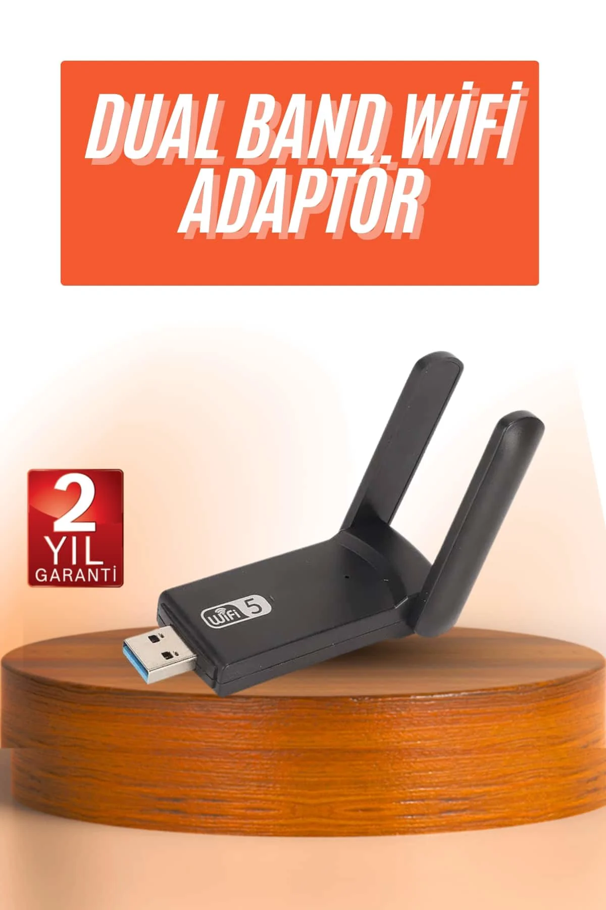 Wifi Alıcı Dual Band Usb 3.0 Adaptör Kablosuz Windows 7/8/10/11 Fiyatı, Yorumları ve Özellikleri