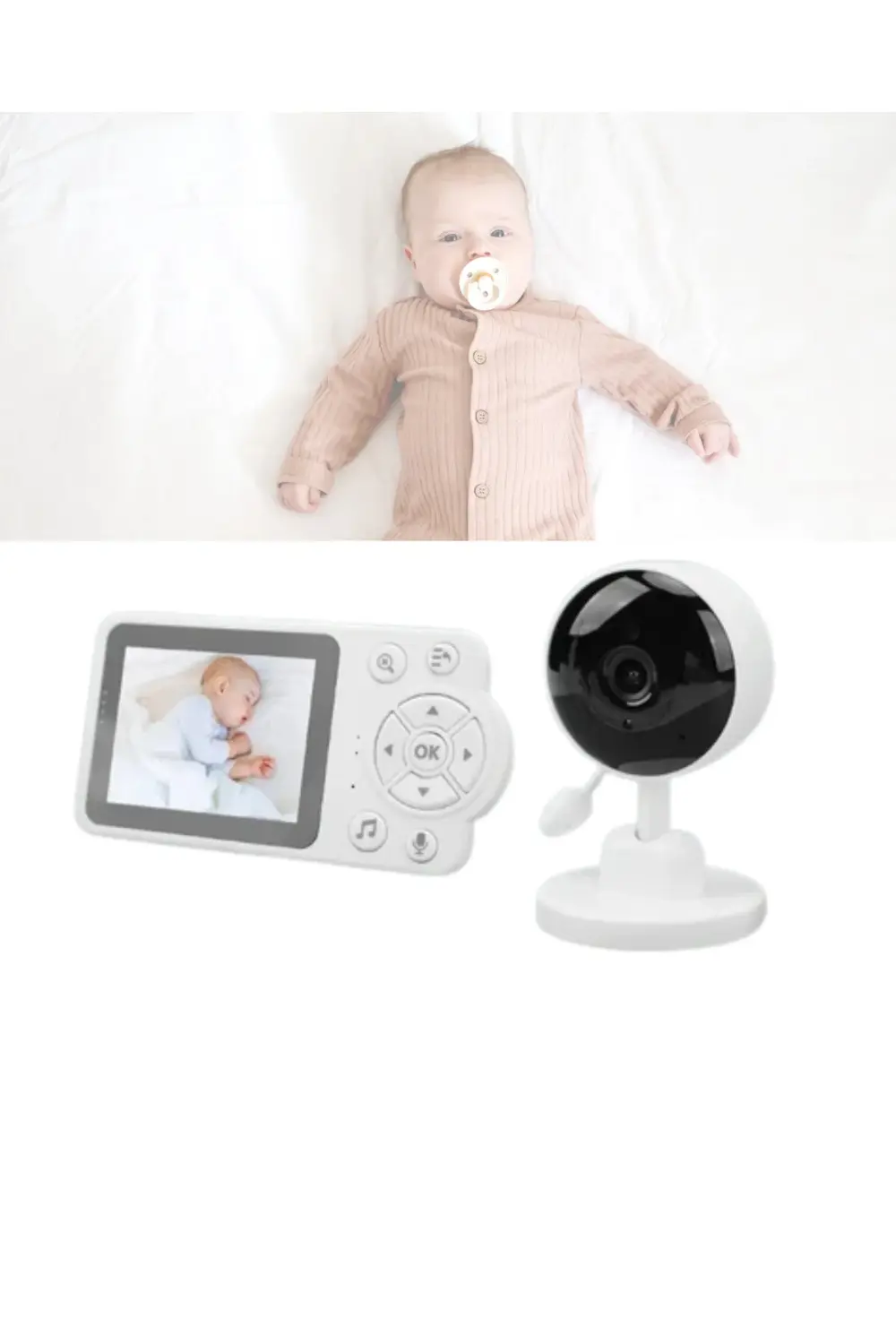 WiFi Gerektirmeyen Dijital Şifrelemeli Bebek Monitörü