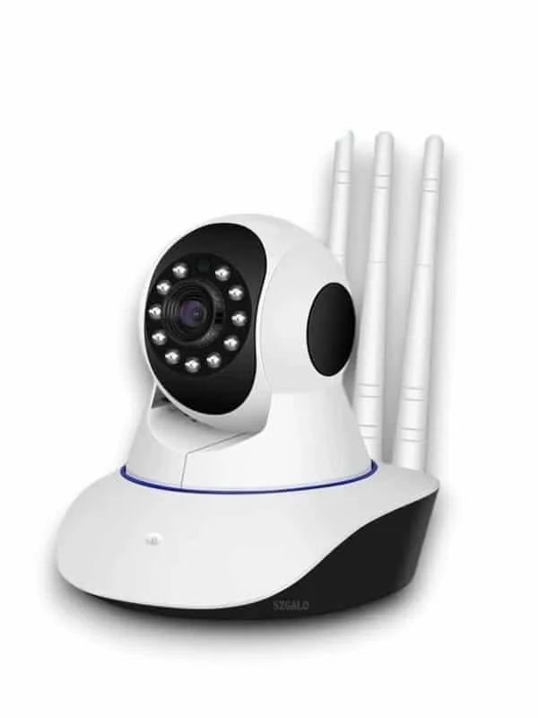 WiFi Kamera - 3.0MP 1080P HD İzleme Sistemi 360 Derece Döndürücü Gece Görüşlü