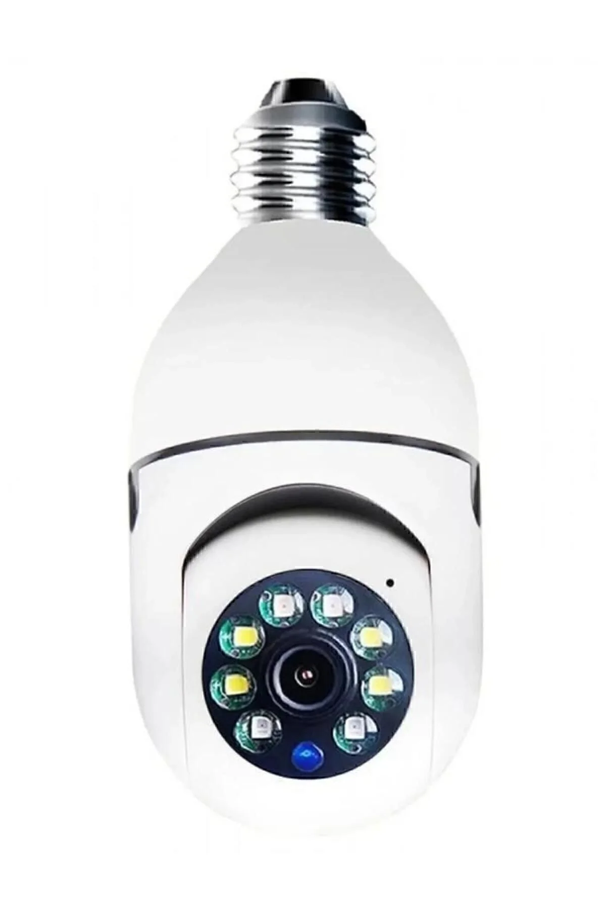 WiFi Kontrollü HD Çözünürlüklü Gece Görüşlü Çift Işıklı Hareket Sensörlü IP Güvenlik Kamerası