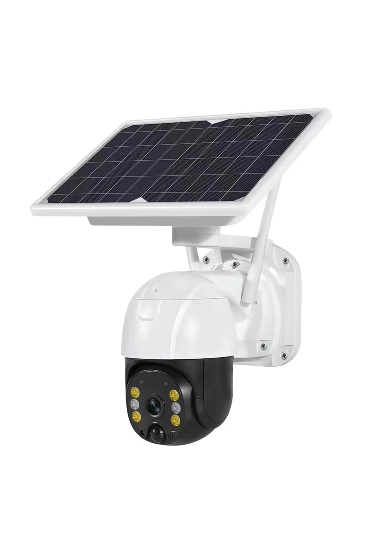 Wifi Uygulamalı Gece Görüşlü Solar Güneş Enerjili Kamera Akıllı D