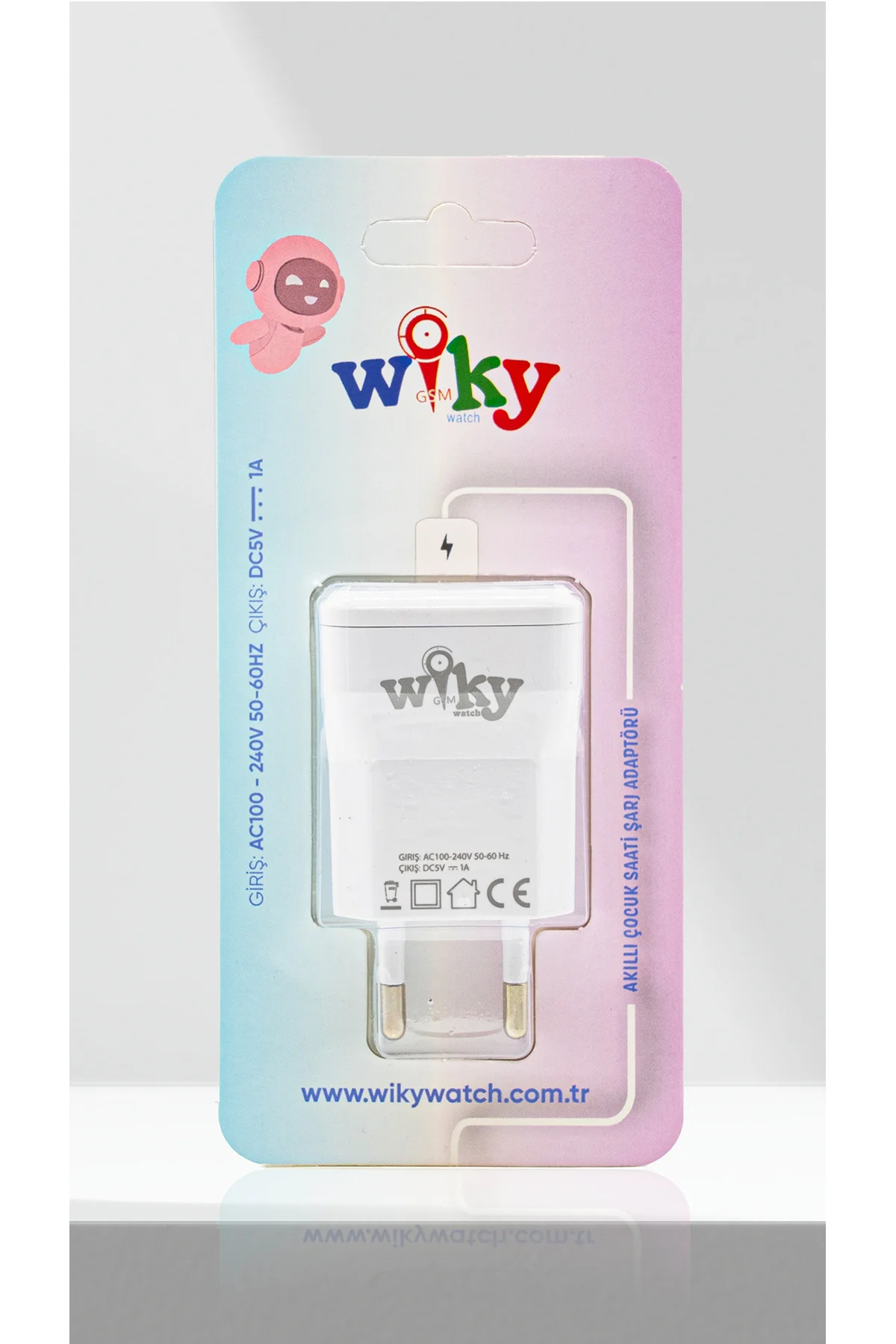 Wiky Akıllı Çocuk Saati Şarj Adaptörü