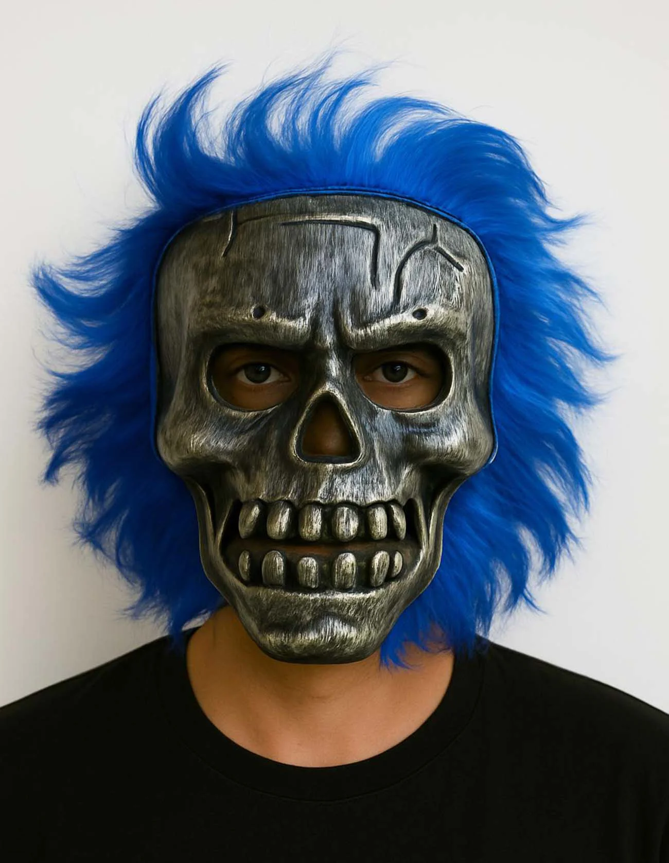 Wild Skull - Gümüş Kafatası Mi lı İskelet Maske