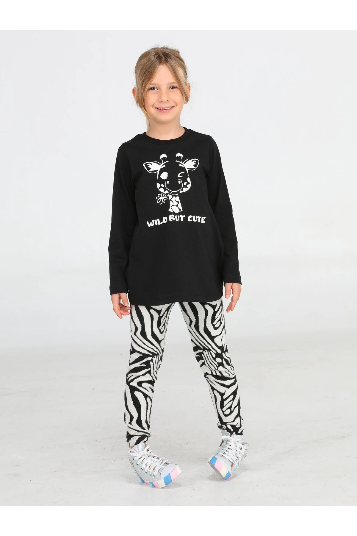 Wild&Cute Kız Çocuk Tunik Takım
