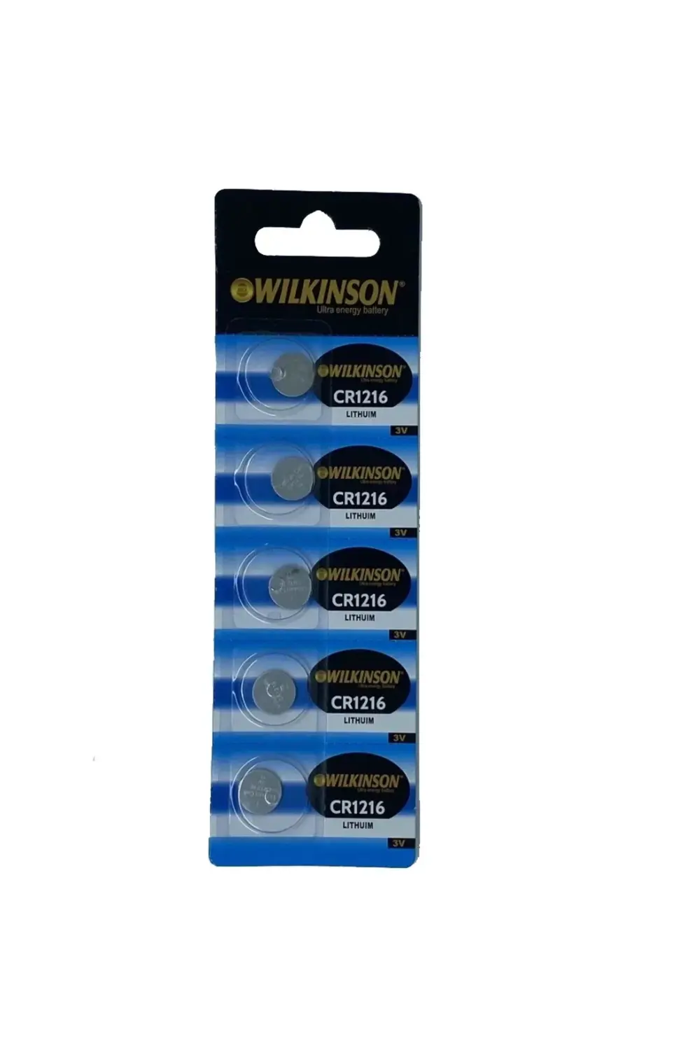 Wılkınson 1216 3v Lityum Düğme Pil 5'li Paket Wılkınson 1216 3v Lityum Düğme Pil 5'li Paket