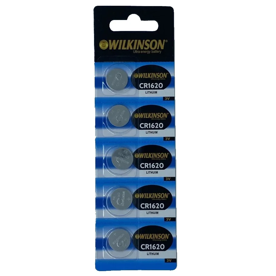 Wılkınson 1620 3v Lityum Düğme Pil 5'li Paket Wılkınson 1620 3v Lityum Düğme Pil 5'li Paket