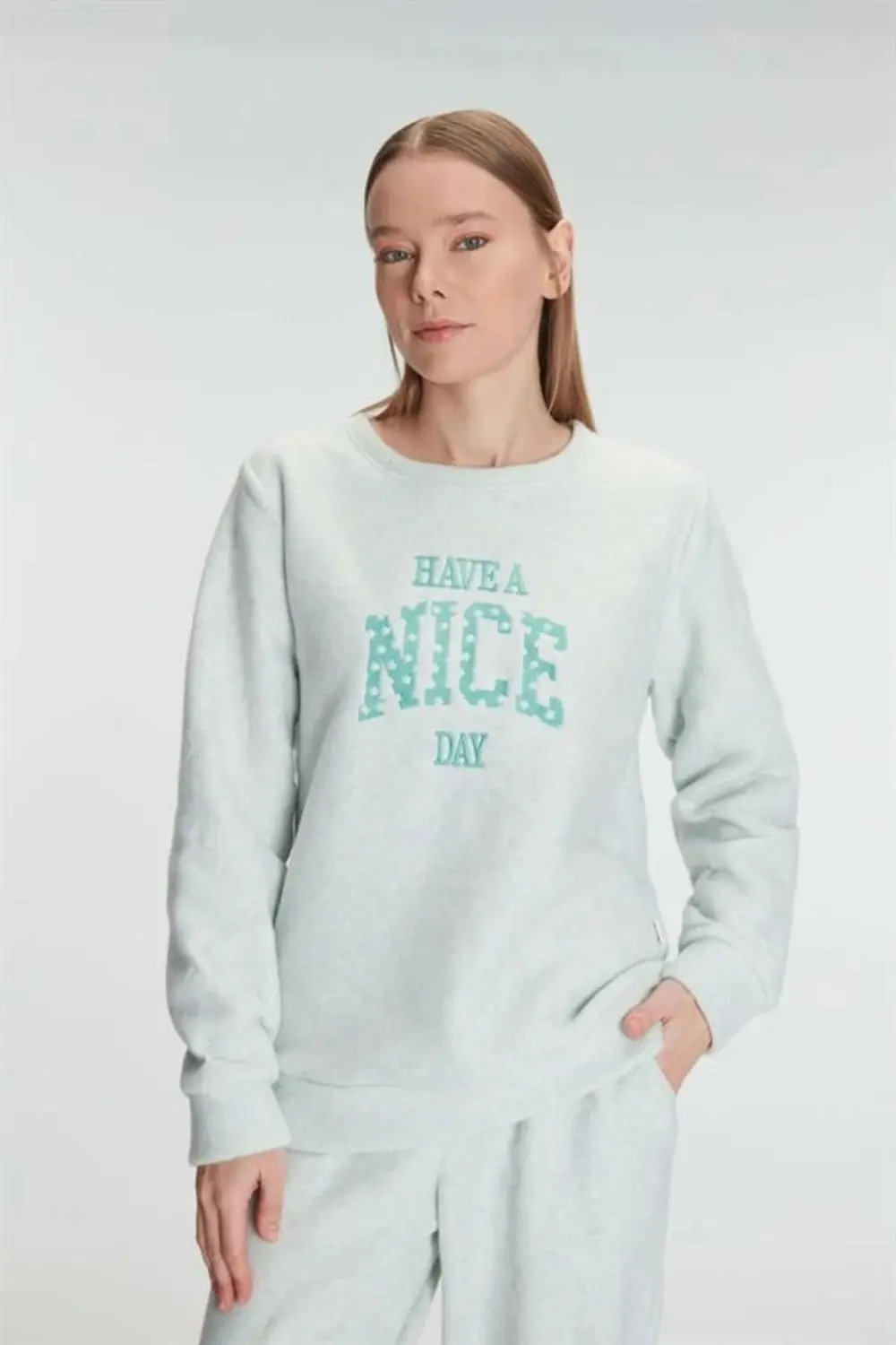 Will Like Uzun Kol Polar Pijama Takımı