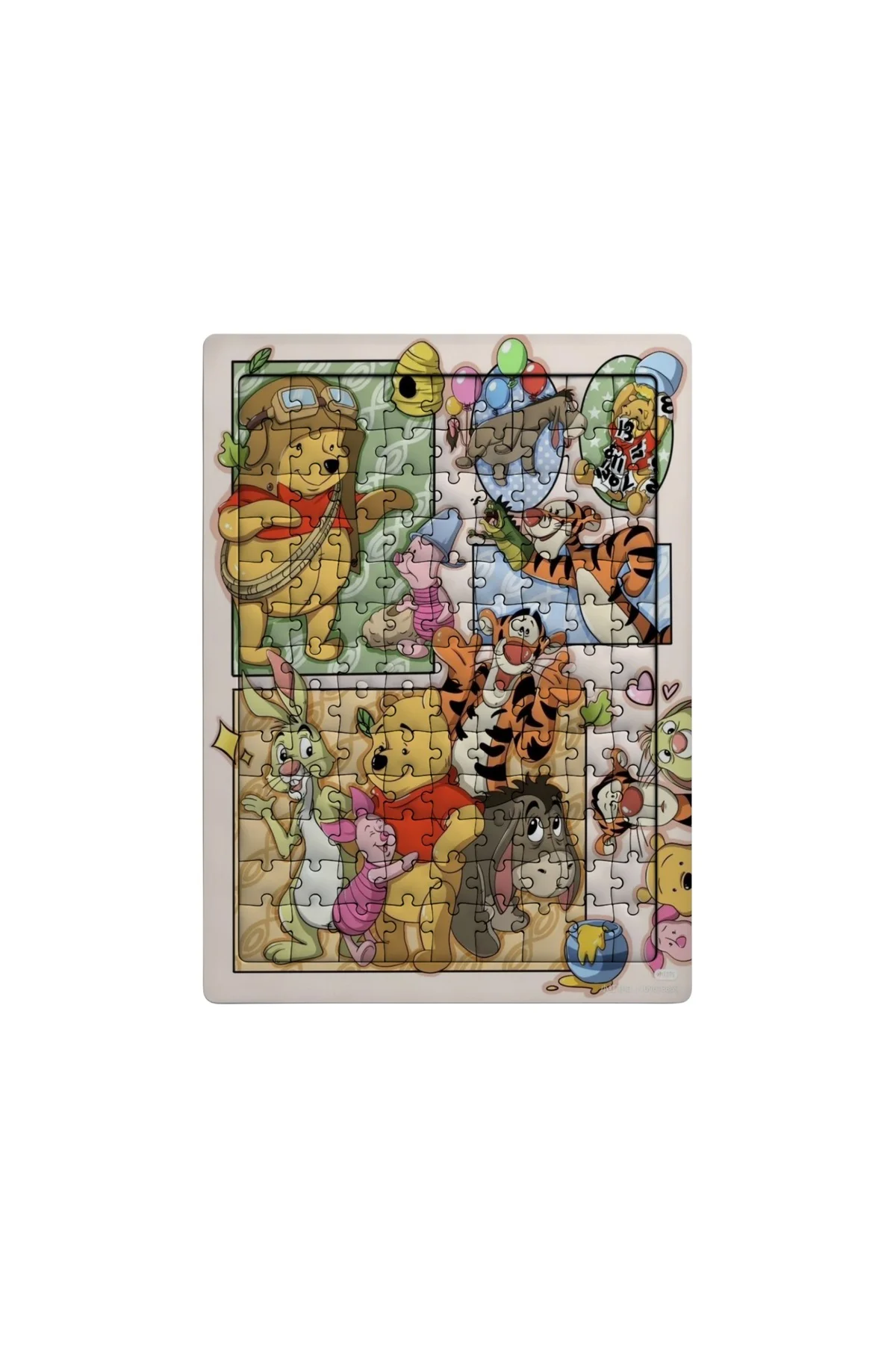 Winnie The Pooh 99 Parça Ayaklı Puzzle – Dekoratif Çocuk Yapbozu 027