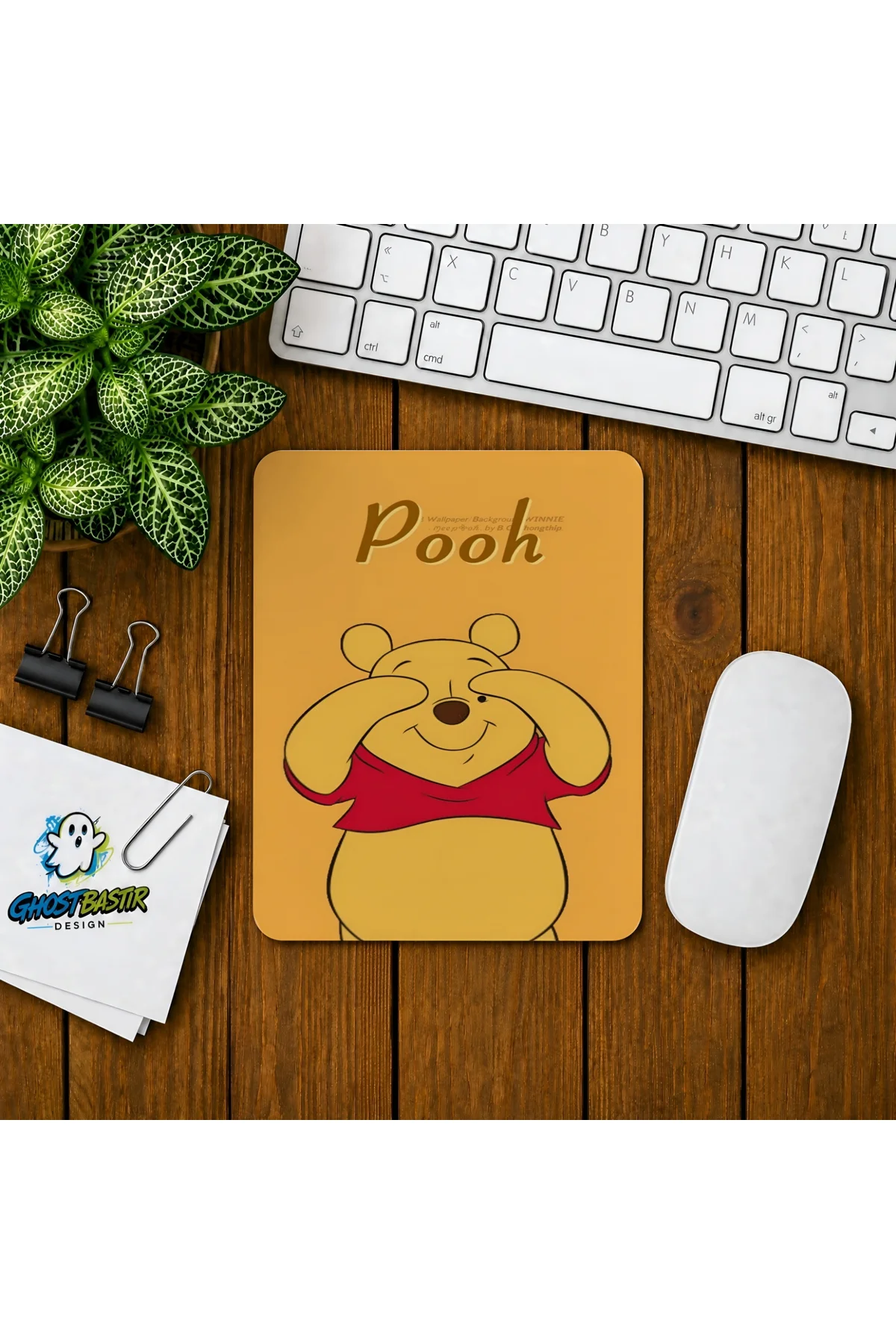 Winnie The Pooh Baskılı Oyuncu Mousepad 0350