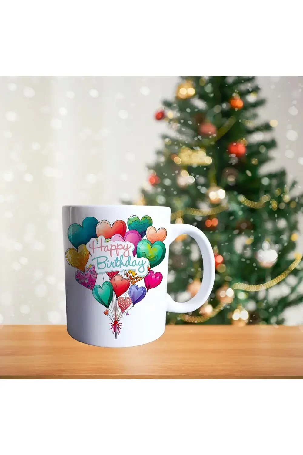 Winnie The Pooh - Happy Birthday - Çiçek Çikolata Görselli Çizgi