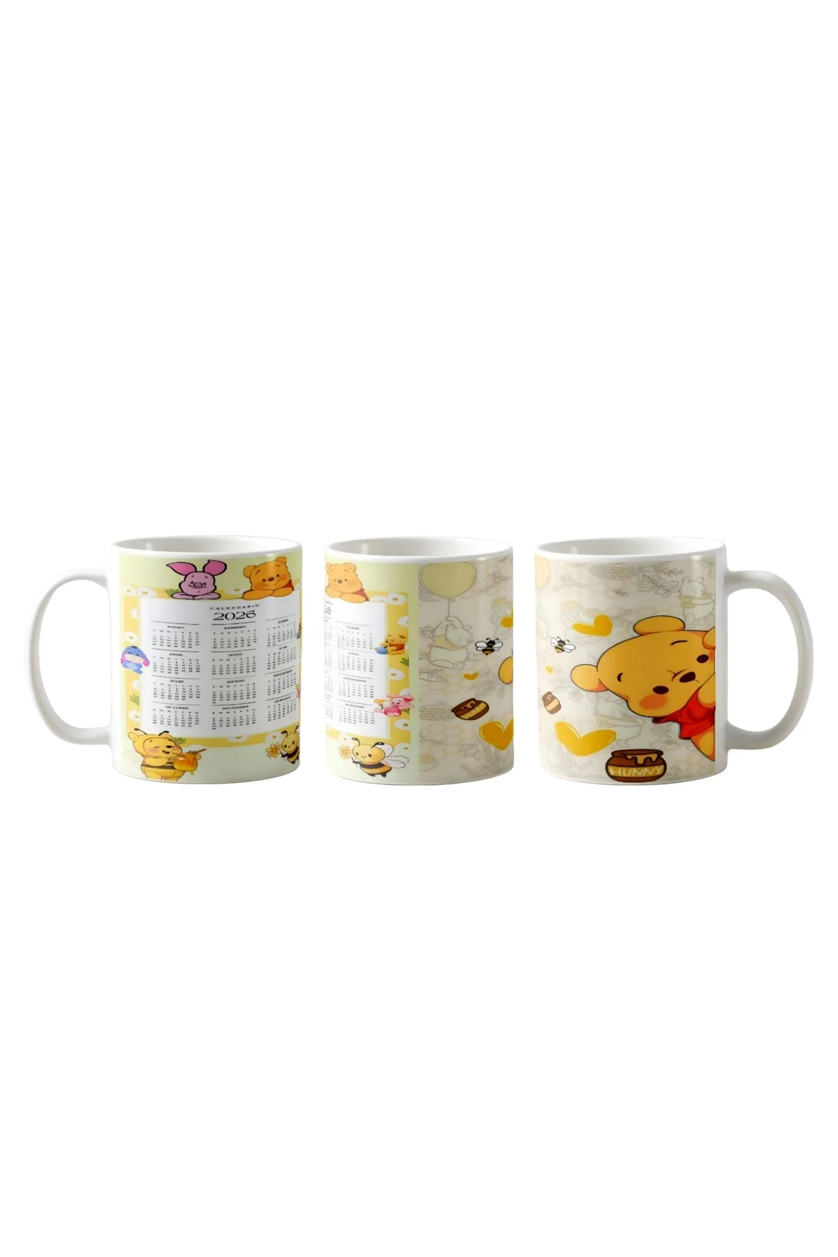 Winnie The Pooh Takvim Kupa Bardak | Tek Adet K0137