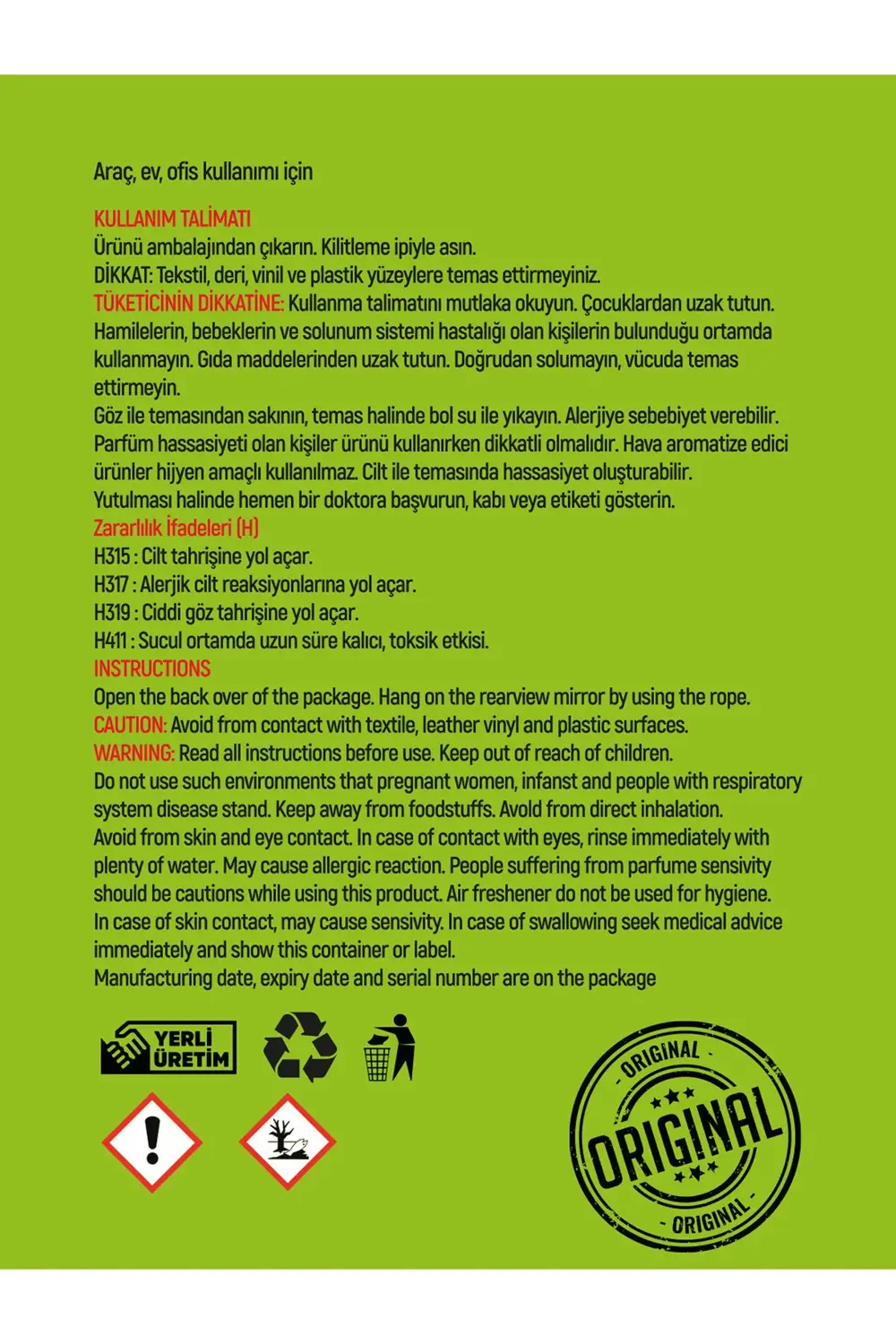 Winnie The Pooh Tasarımlı Dekoratif Oto Kokusu Ve Aksesuarı