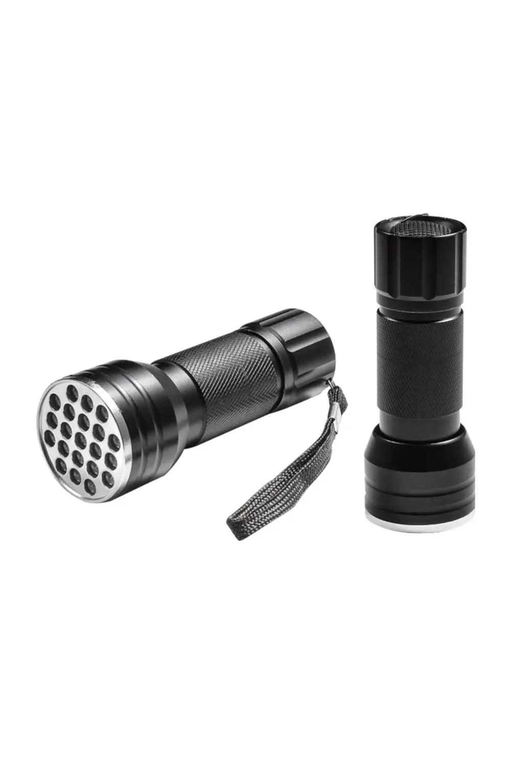 winshopp-UV IŞINLI 21 LEDLİ 10 CM METAL KASA PİLLİ EL FENERİ (81)