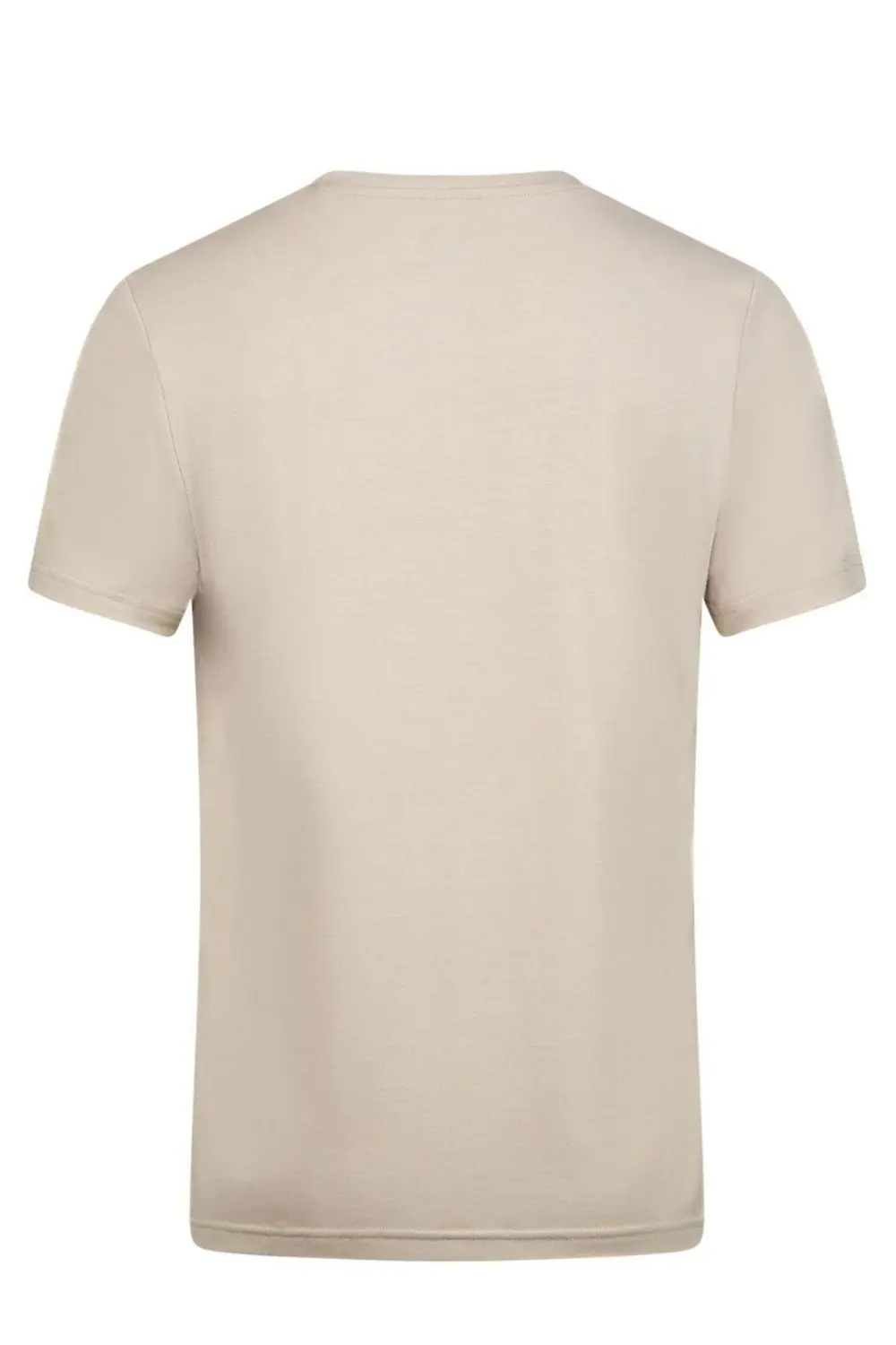 Winson Erkek Viloft Sıfır Yaka T-Shirt Bej