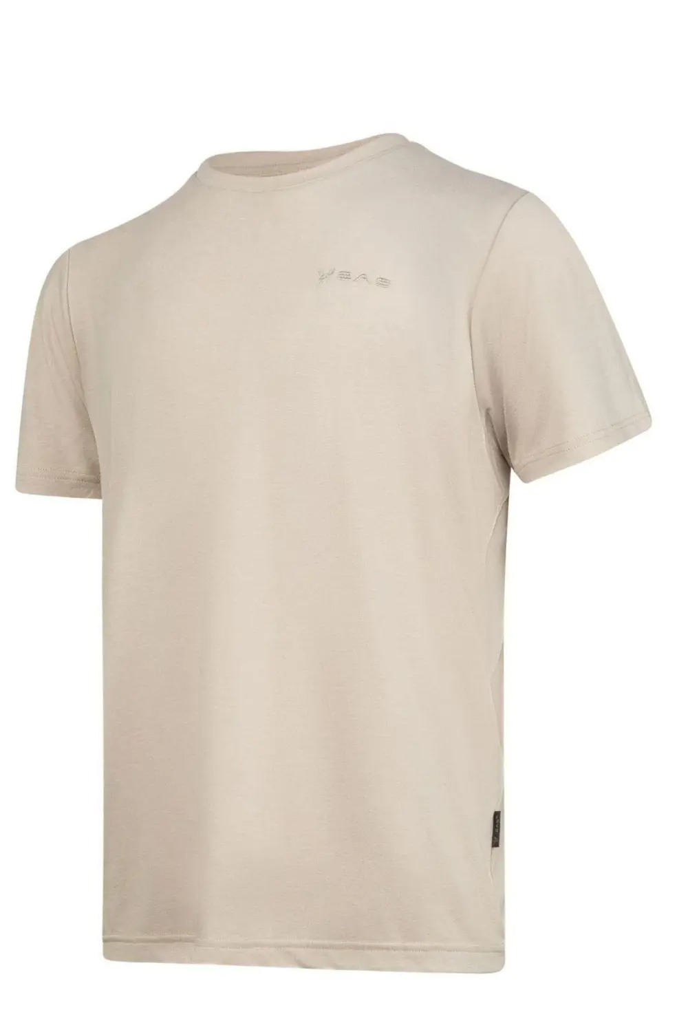 Winson Erkek Viloft Sıfır Yaka T-Shirt Bej