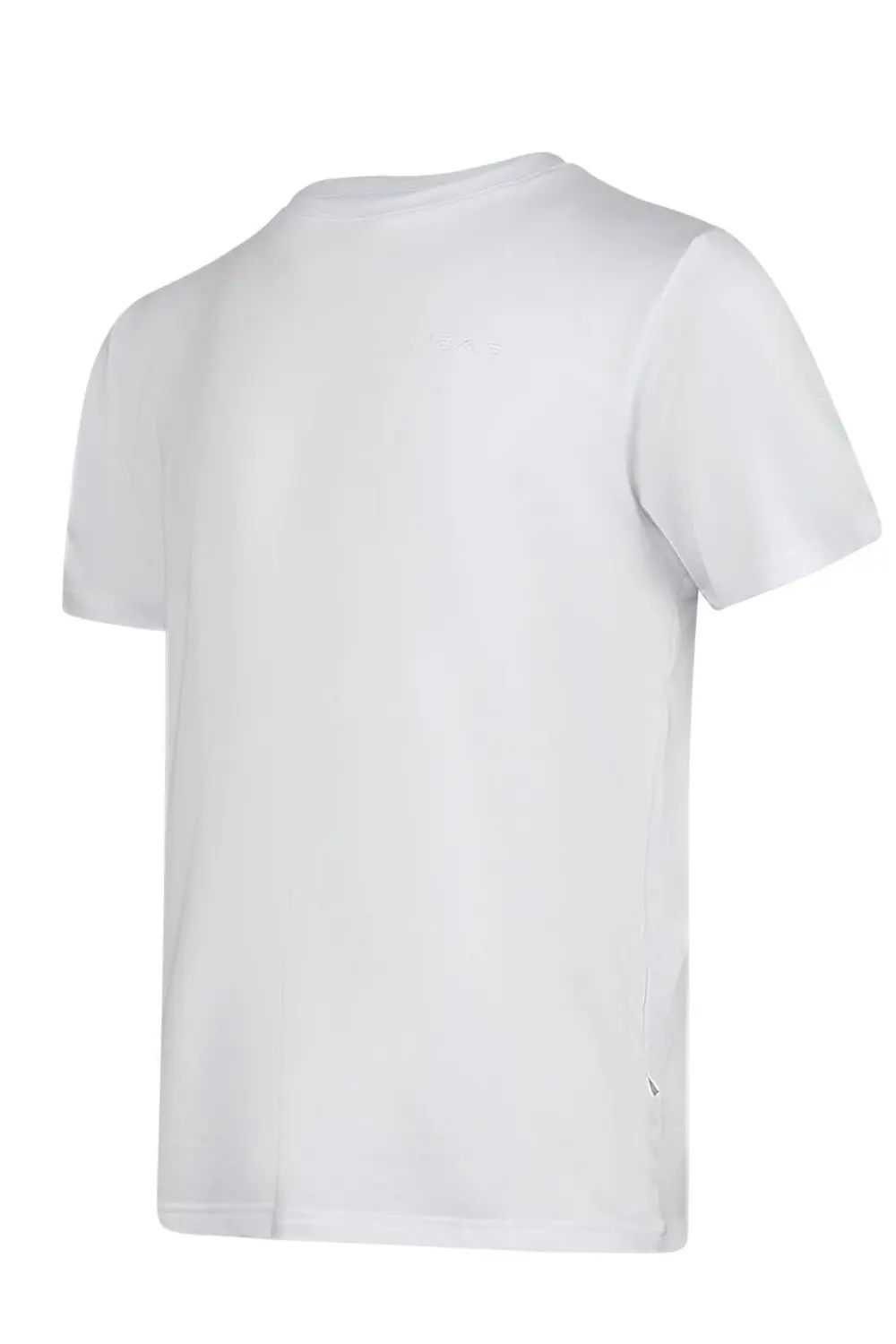 Winson Erkek Viloft Sıfır Yaka T-Shirt Beyaz