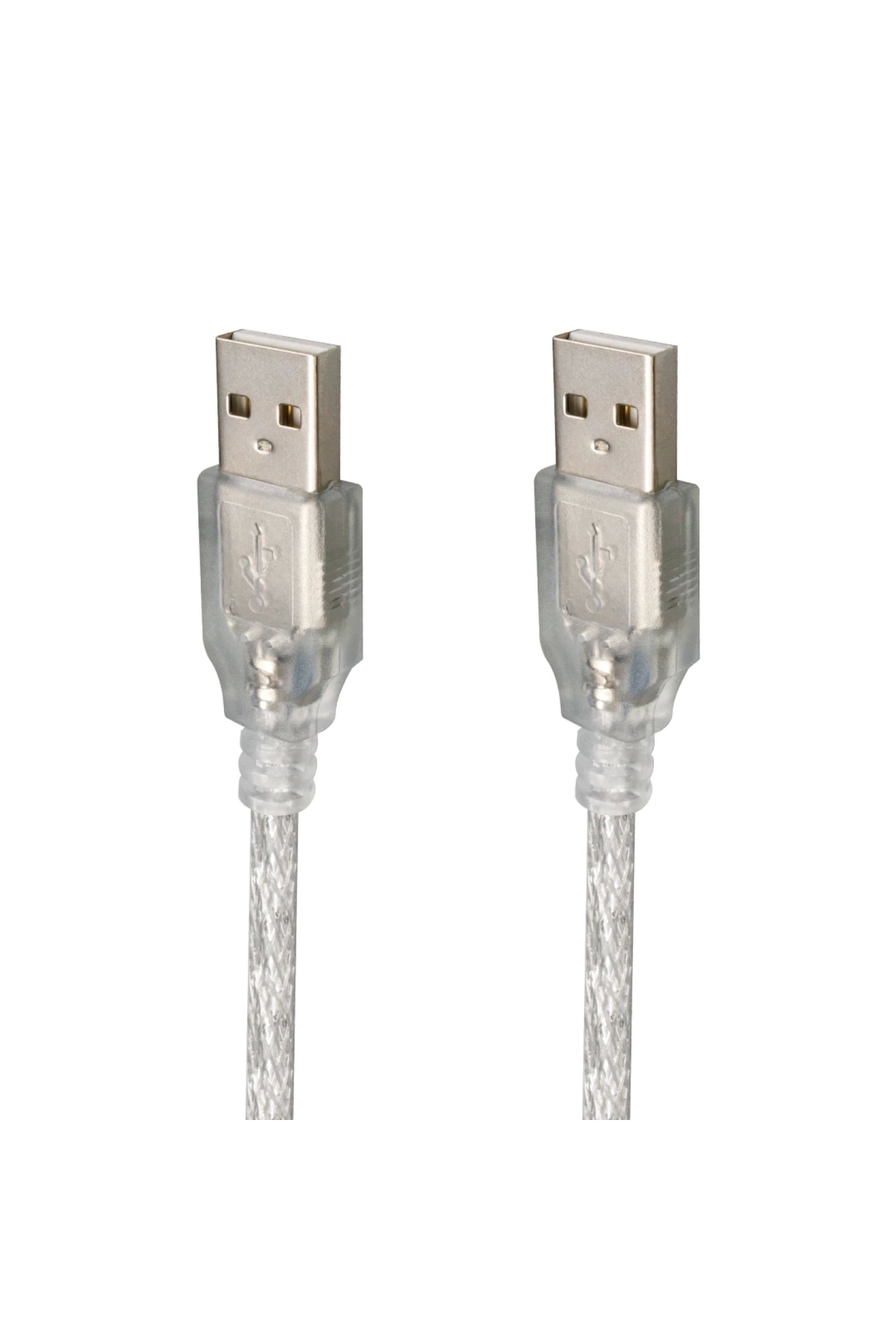WİNTA- 1.5 Metre Şeffaf Usb Erkek-erkek Kablo