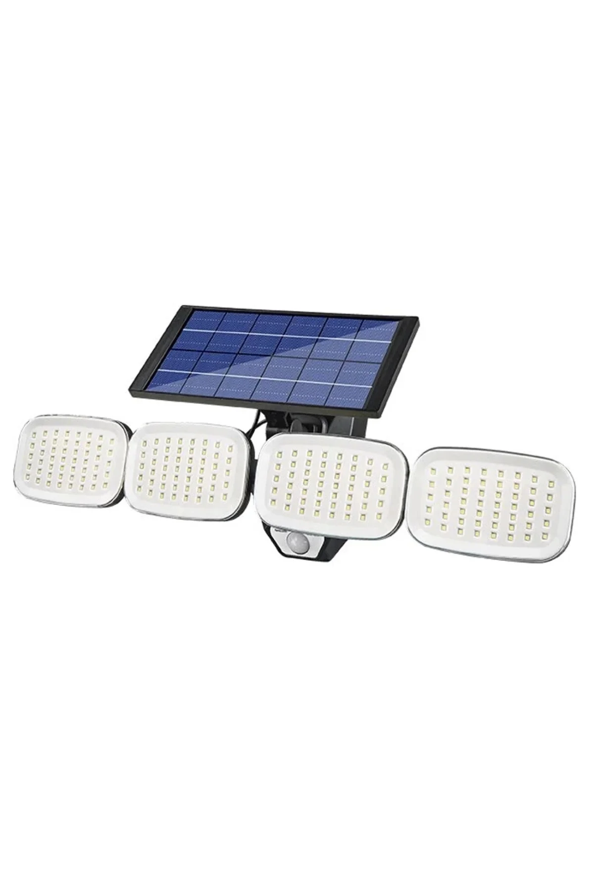 Winta- Pm-8048 6 Volt - 3 Watt Solar Panelli 4 Başlı Hareket Sensörlü 200 Smd Ledli Lamba