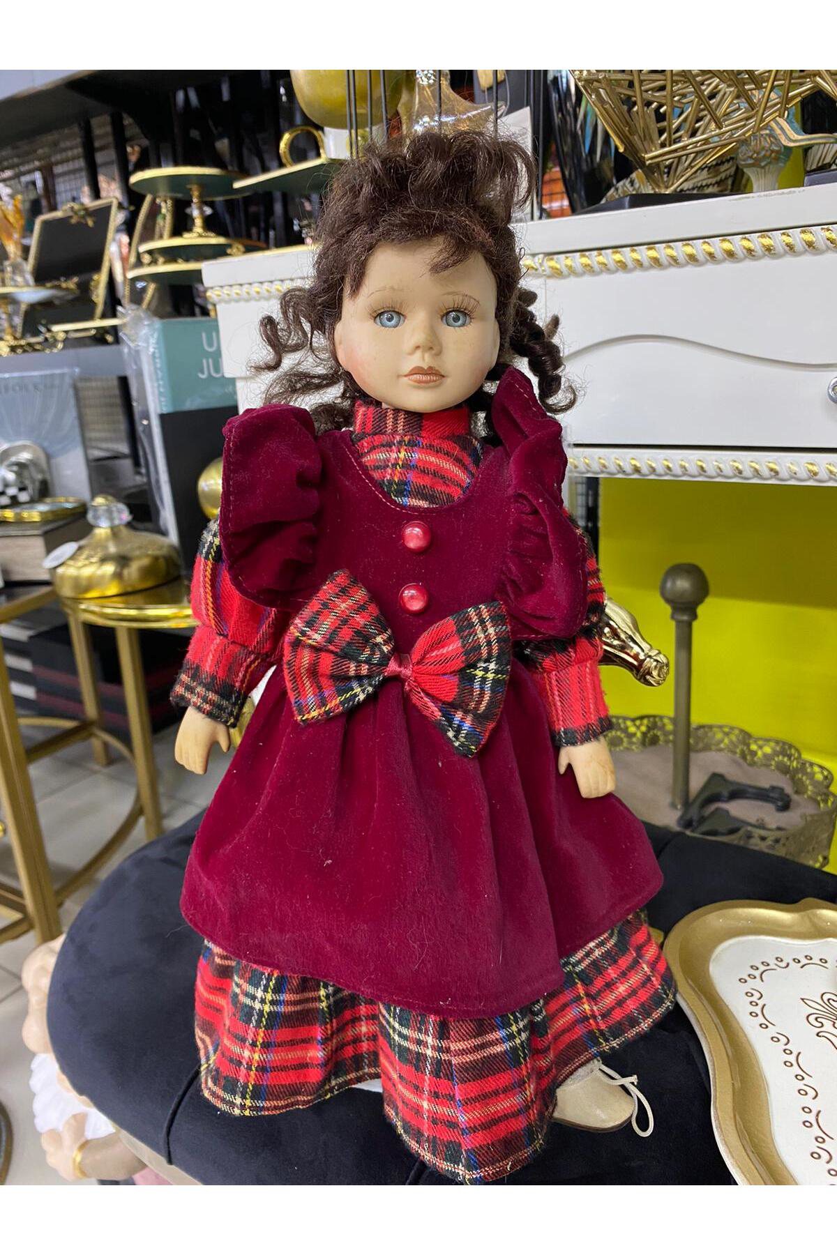 Wintage Porselen Bebek