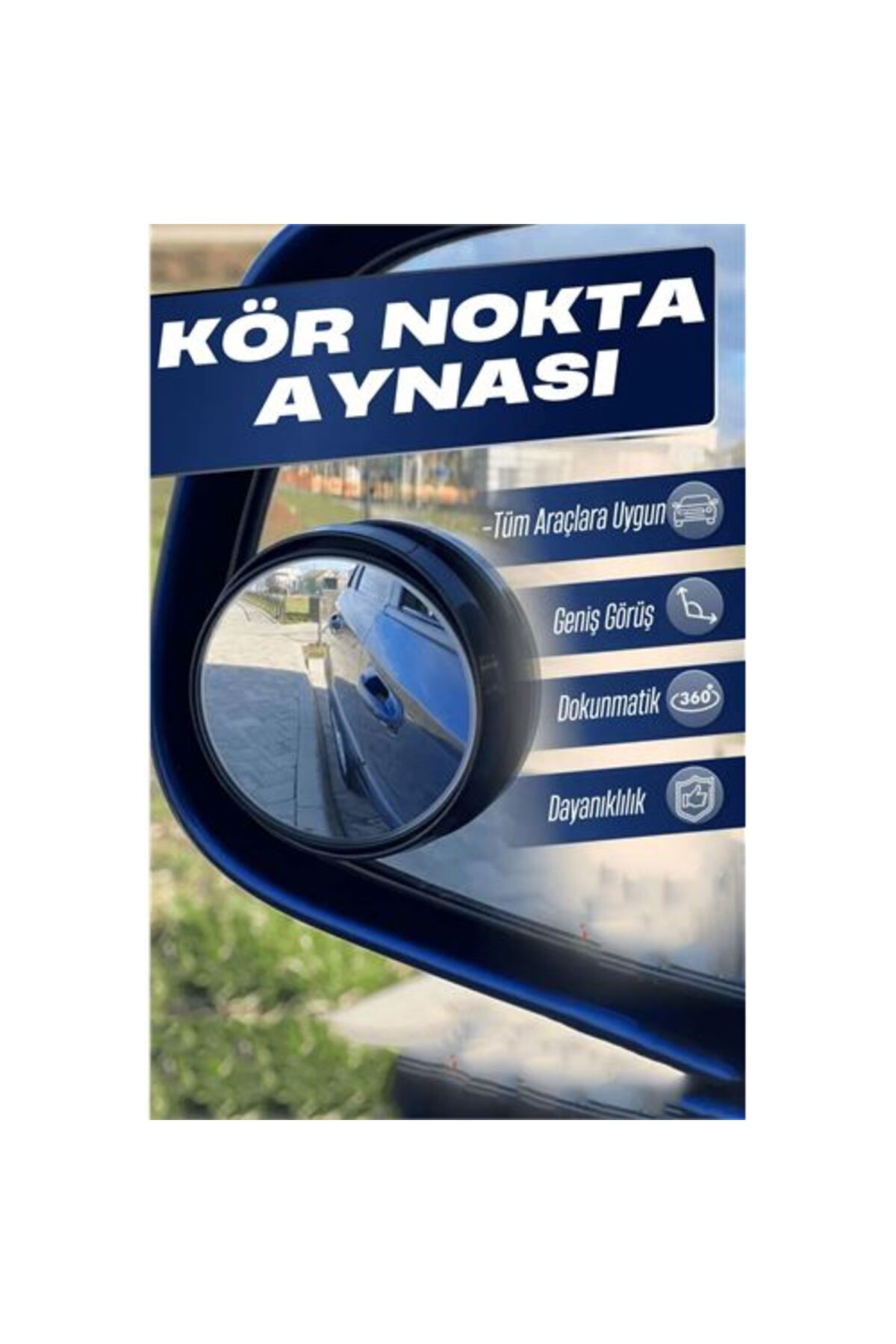 Winwinstore Araç Kör Nokta Aynası Dokunmatik