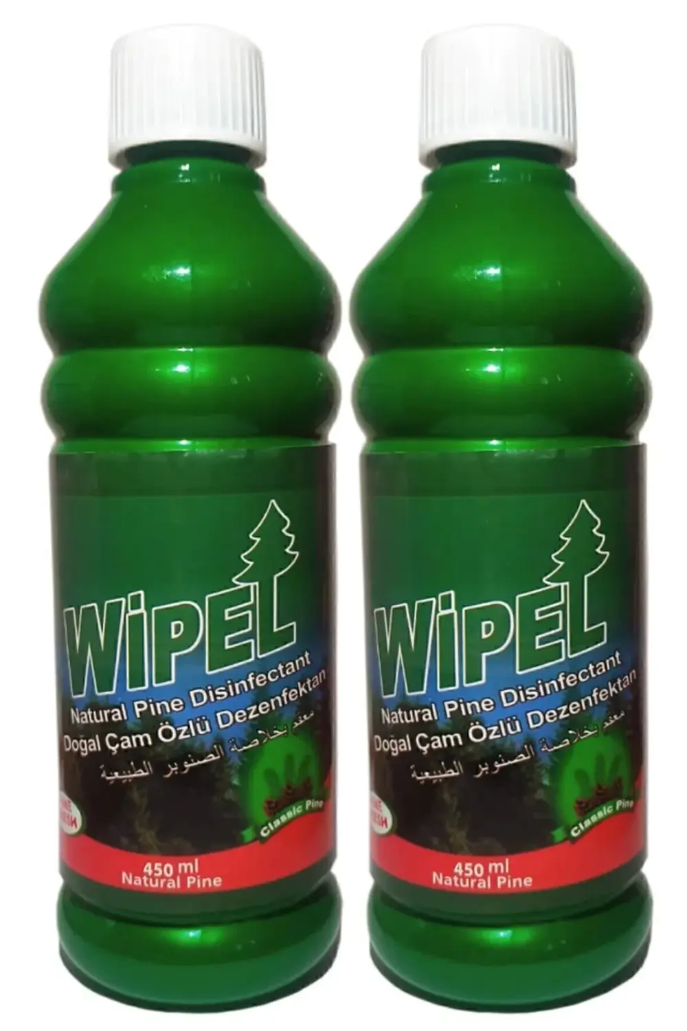 Wipel Doğal Çam Özlü Yüzey Temizleyici Dezenfektan Sıvısı 950 ml