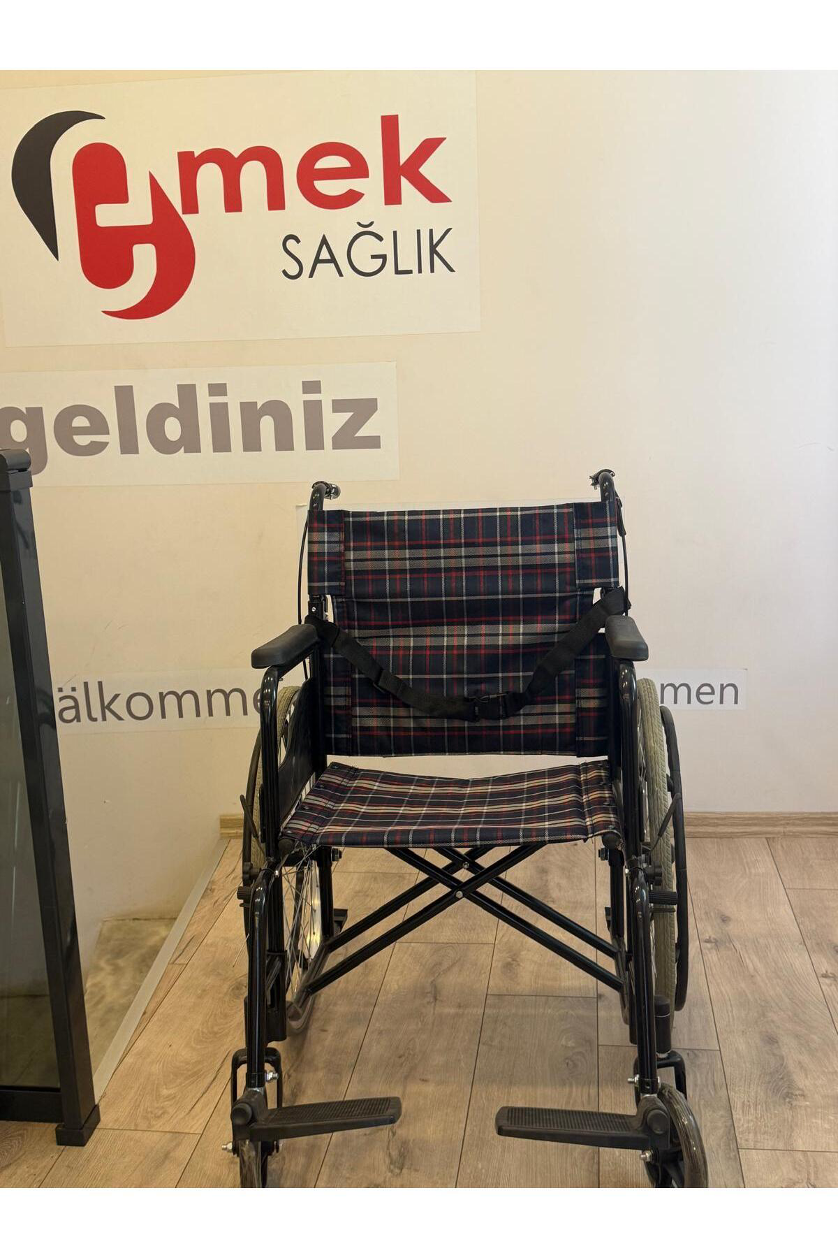 Wollex Wipperman Marka Katlanabilir Refakatçi Frenli Manuel Tekerlekli S