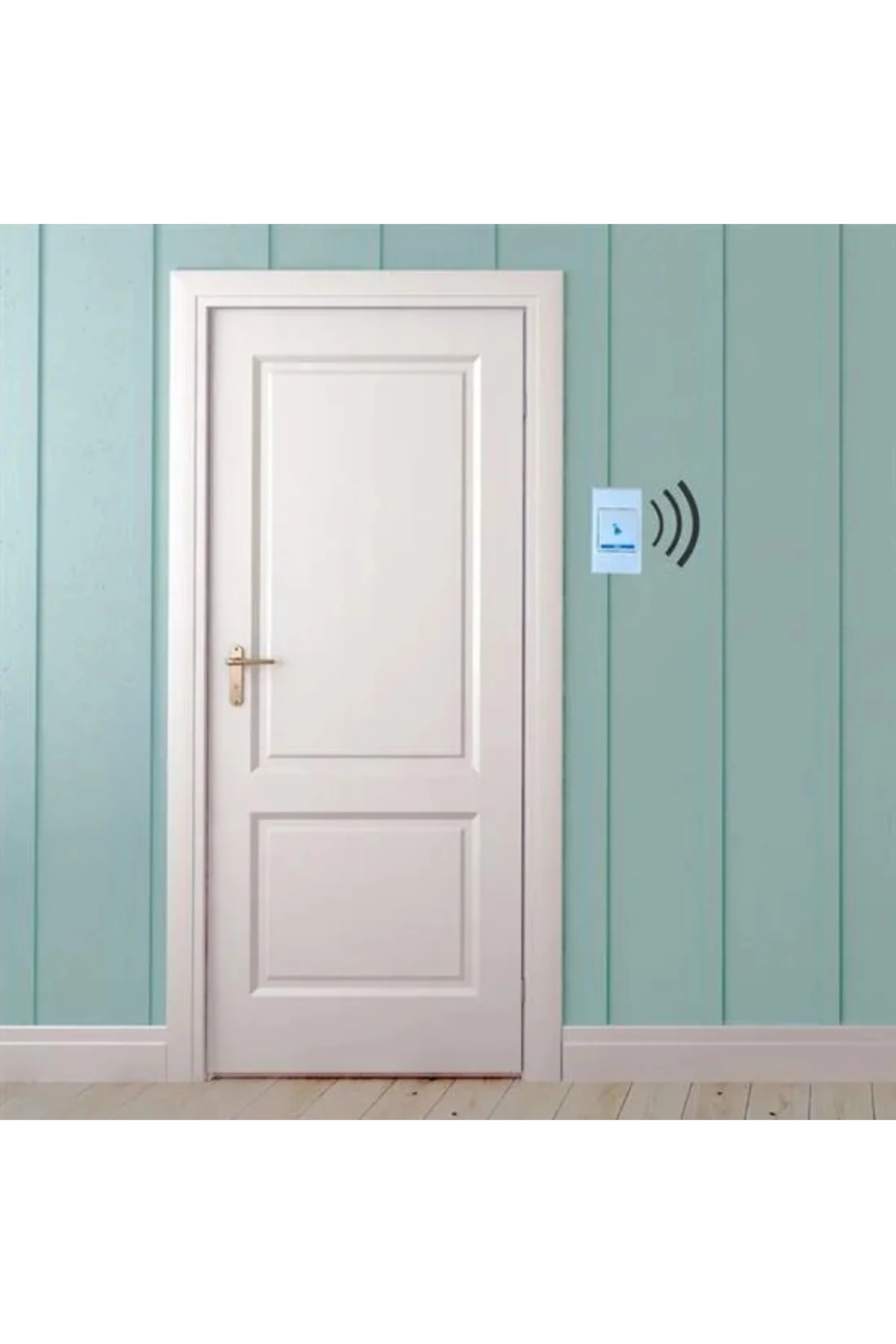 Wireless Bağlantılı Ev, Ofis, Daire veya Bahçe Kapıları İçin Kablosuz Kapı Zili Wireless Bağlantılı Ev, Ofis, Daire veya Bahçe Kapıları İçin Kablosuz Kapı Zili