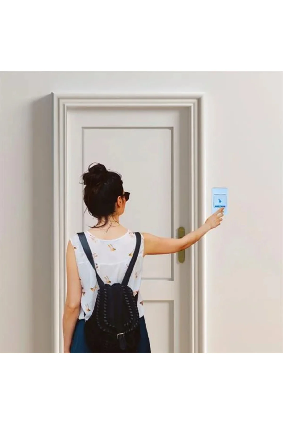 Wireless Bağlantılı Ev, Ofis, Daire veya Bahçe Kapıları İçin Kablosuz Kapı Zili Wireless Bağlantılı Ev, Ofis, Daire veya Bahçe Kapıları İçin Kablosuz Kapı Zili