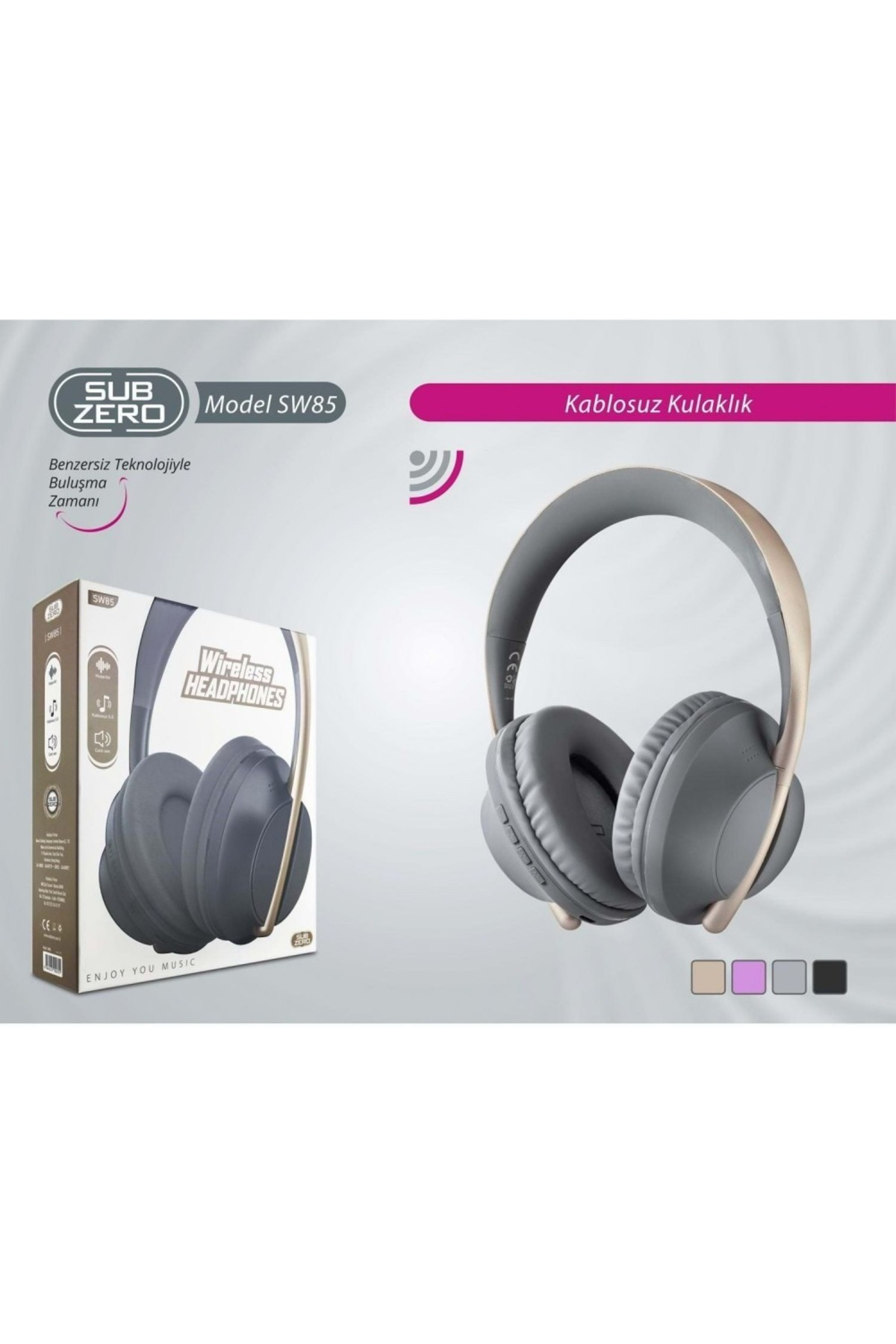 Oyuncak Store Wirelles Headphones Bluetooth Kulaklık Katlanabilir