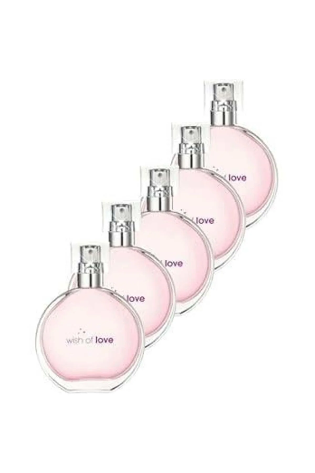 Wish Of Love Kadın Parfüm Edt 50ml. Beşli Set