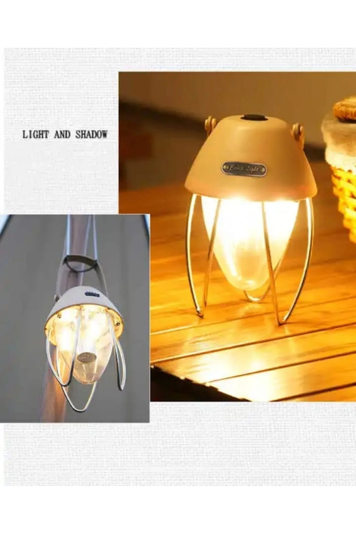 Wıson Ws-2020 Retro Şarjlı Aydınlatma - Lisinya