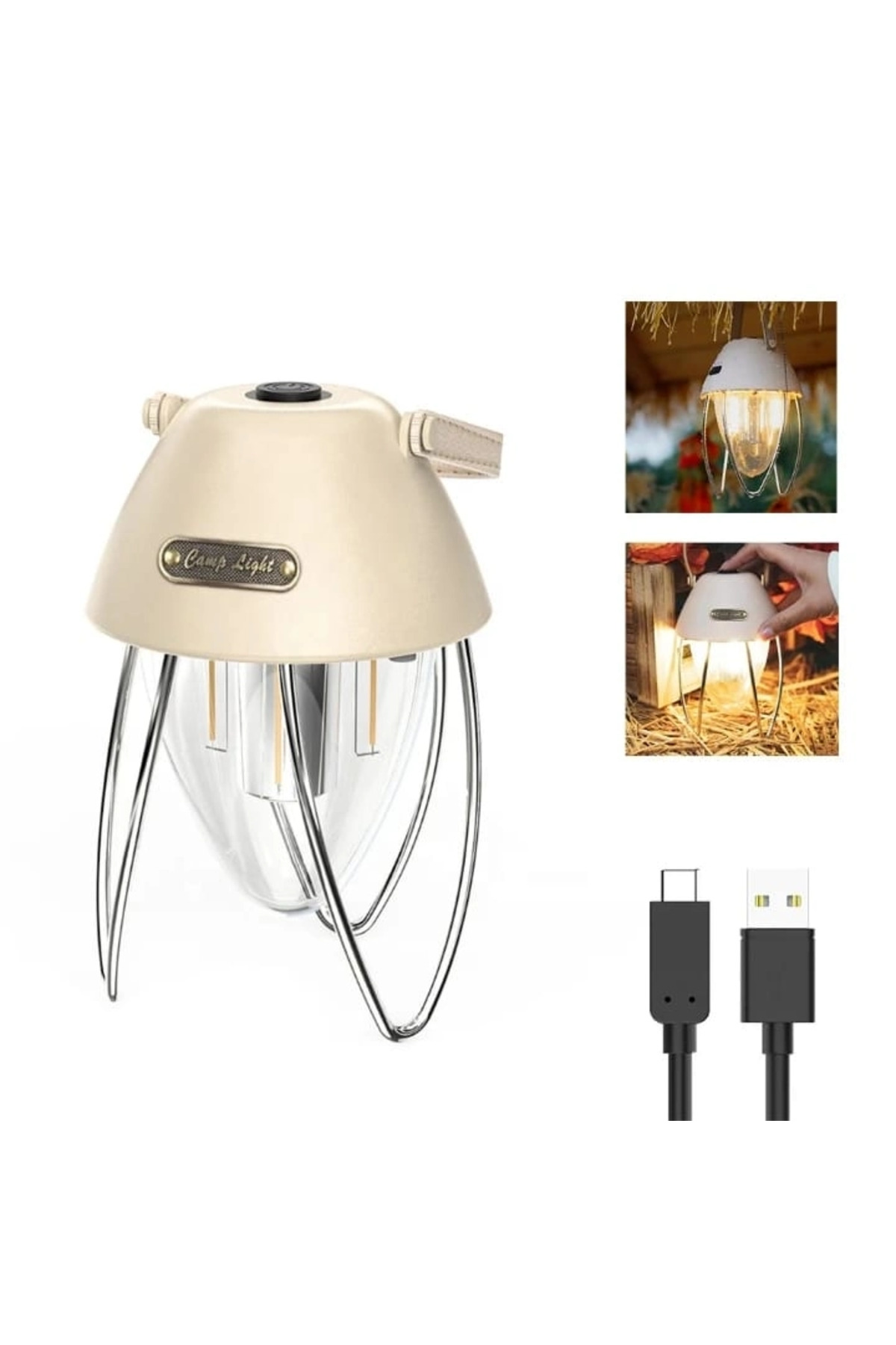 Wıson Ws-2020 Retro Şarjlı Aydınlatma - Lisinya