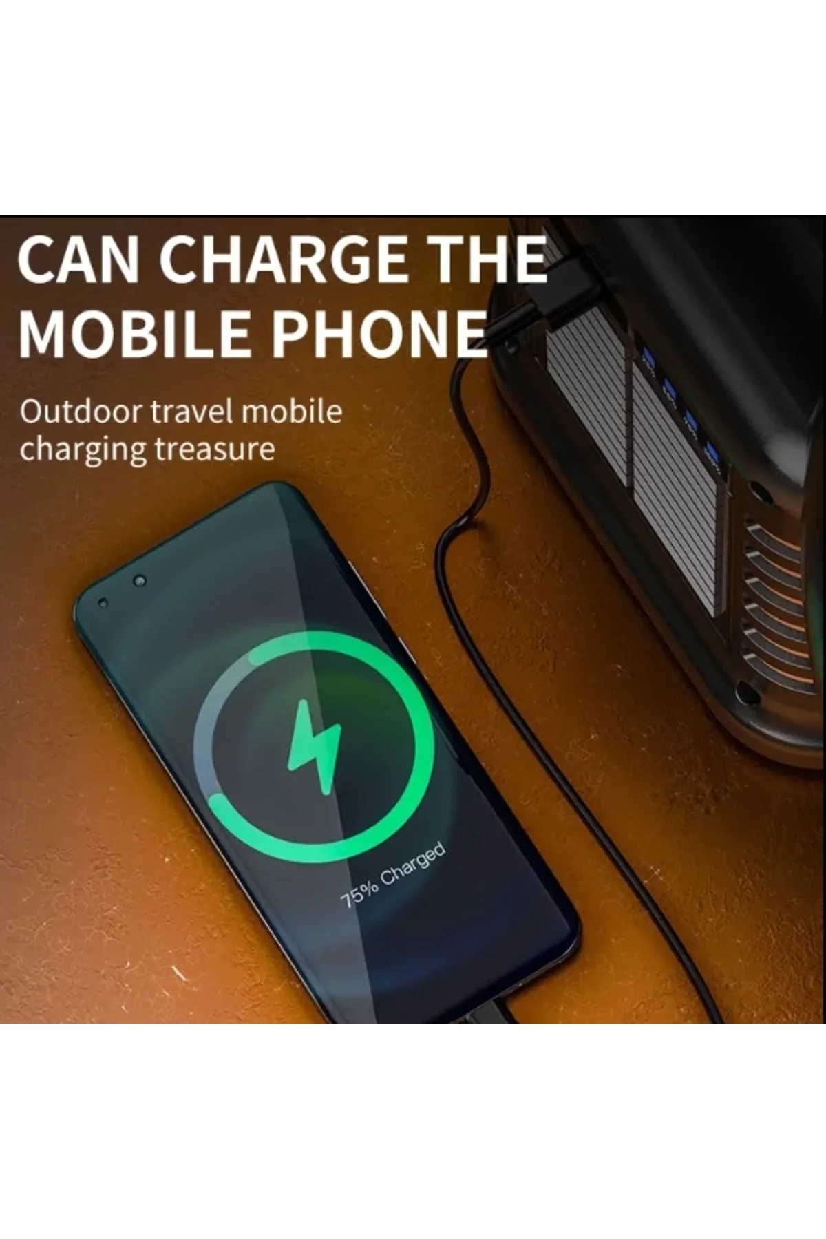 Wıson Ws-4343 Çok Fonksiyonlu Solar Şarjlı Powerbanklı Kamp Lambası Wıson Ws-4343 Çok Fonksiyonlu Solar Şarjlı Powerbanklı Kamp Lambası - Görsel 2