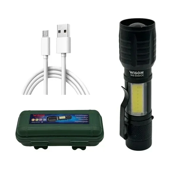 Wison Ws-5454 Led Şarjlı Mini El Feneri 5224 Diğer