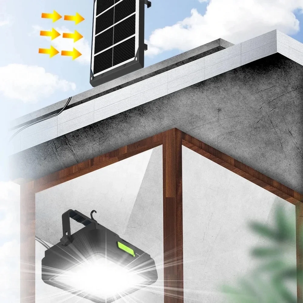 Wison Ws-5570 150 Watt Güneş Enerjili Solar Kamp Feneri Projektör Wison Ws-5570 150 Watt Güneş Enerjili Solar Kamp Feneri Projektör