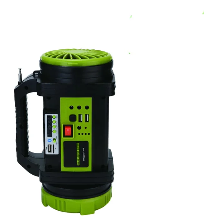 Wıson WS-5683 Şarjlı 30w Solar Şarjlı Ev Aydınlatma Seti Ra Ve Fan Powebank