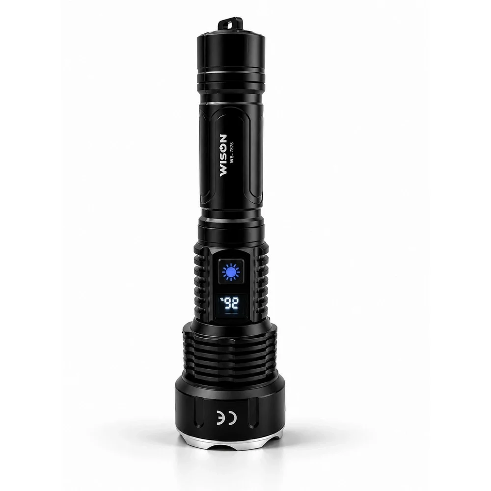 Wison Ws-7878 30watt 3000 Lümen Uzun Menzilli Usb Type-c Şarjlı El Feneri Wison Ws-7878 30watt 3000 Lümen Uzun Menzilli Usb Type-c Şarjlı El Feneri