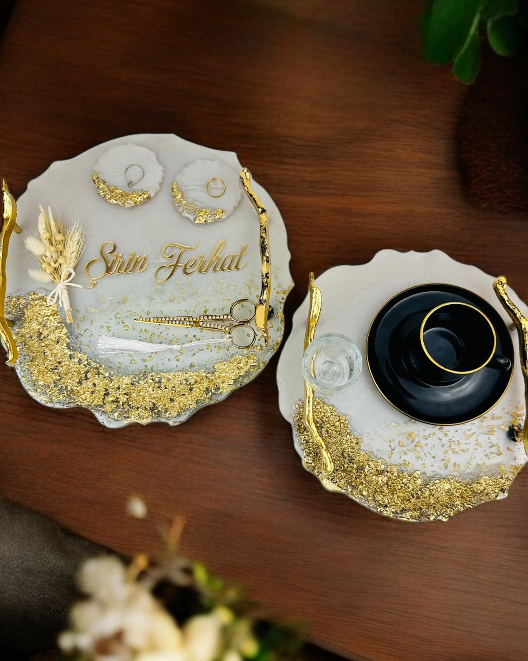 Wistful Söz Nişan Tepsisi Wistful Söz Nişan Tepsisi